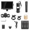 Night Vision Scope Digital Camera Infrared Rifle Scope 850nm Hunting Scope System w/ IR Torch System 5” Monitor